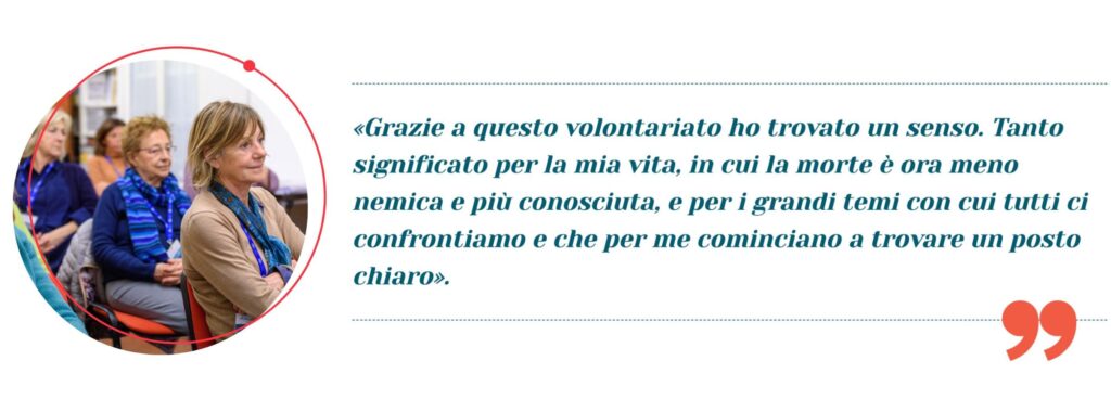 corso formazione volontari in Cure Palliative - testimonianza